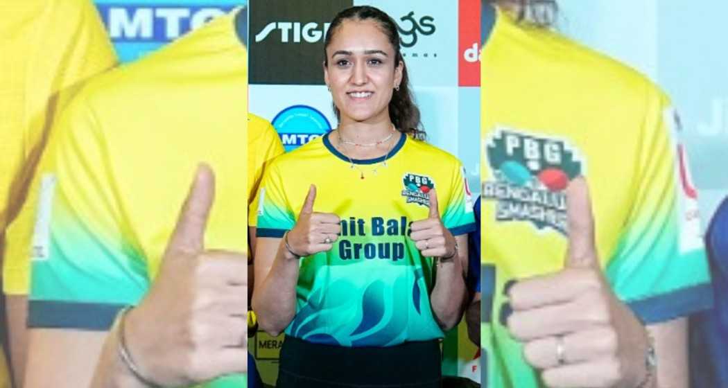 Indian paddler Manika Batra.