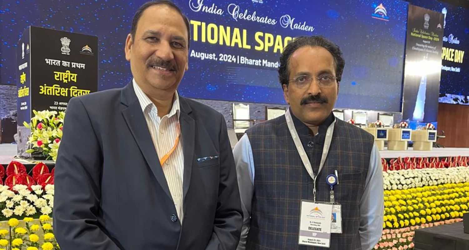 ISRO's Chief S Somanath Highlights National Space Day’s Significance.