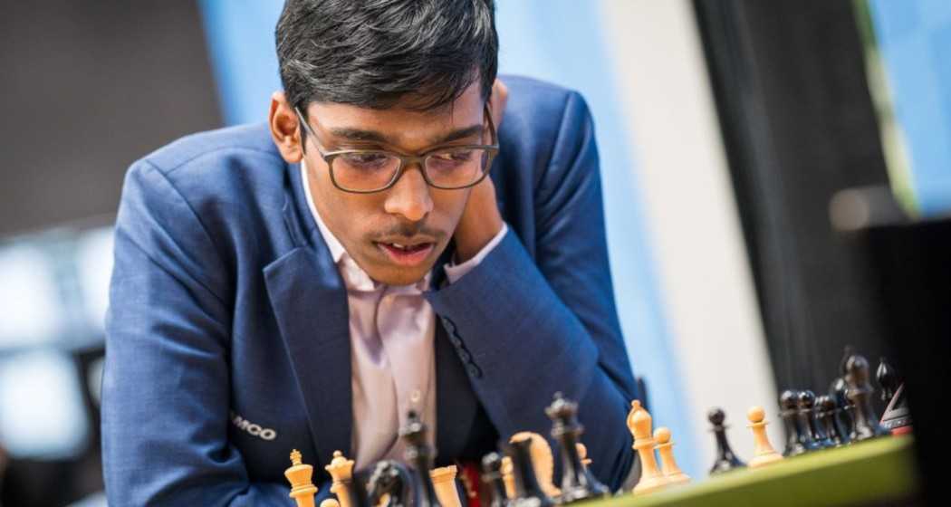 Indian Grandmaster R Praggnanandha.