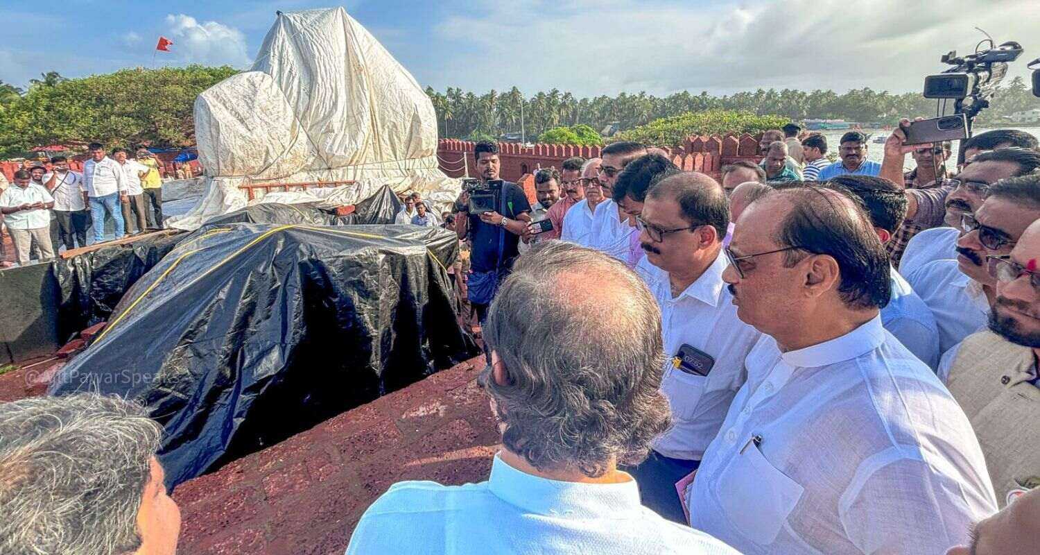 Contractor Arrested As Maharashtra Plans Shivaji Statue Rebuild.