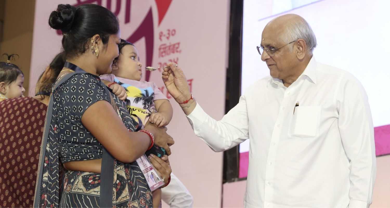 Gujarat Celebrates 7th National Nutrition Month with CM Bhupendra Patel.