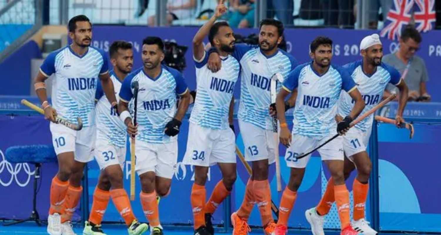 Indian Hockey team at Paris Olympics. File Photo. 