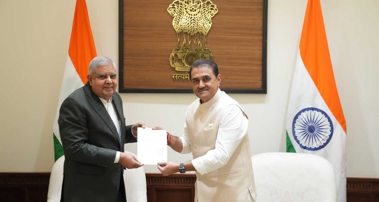 Praful Patel resigns from the Rajysabha MP for the tenure of 2022-2028. Image X.