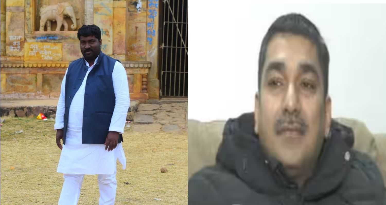 MLA Murari Gautam and MLA Siddharth Saurav