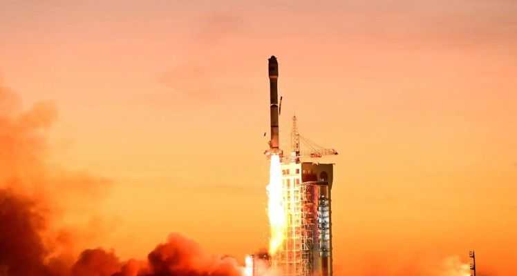 China launching internet technology test satellite using a Long March-2C rocket on Saturday morning from the Northwest China’s Gansu Province