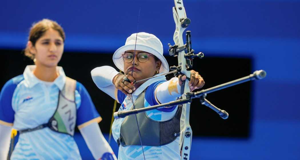 In individual Archery event, Deepika Kumari enters round of 32, defeated Reena Parnat of Estonia by 6-5.