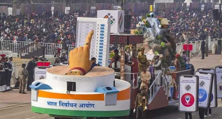 Republic Day parade: EC tableau presents India as 'Mother of Democracy'