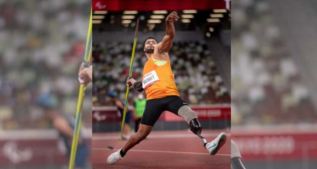 Javelin thrower Sumit Antil