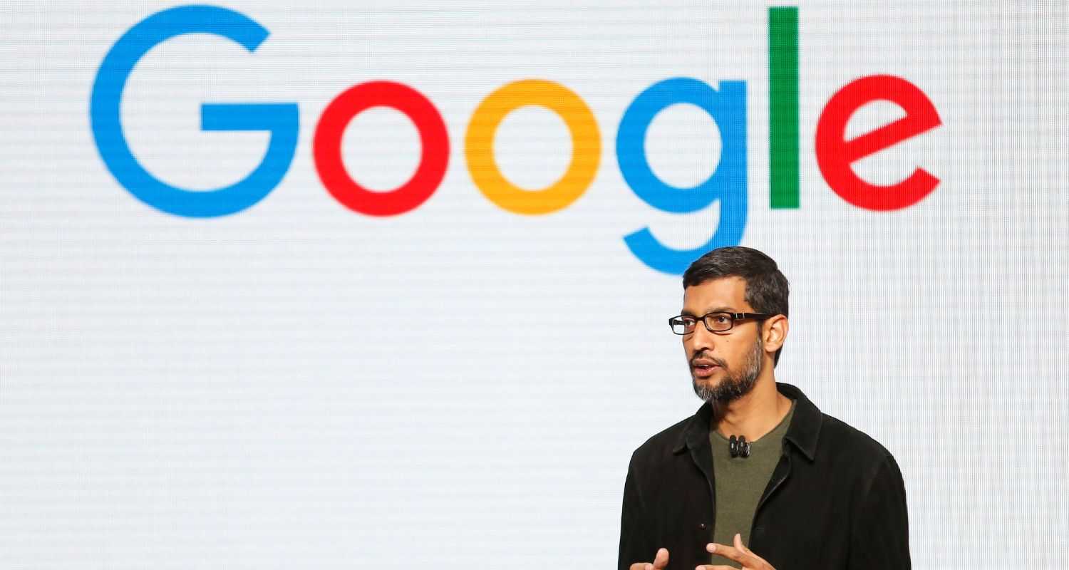 Google CEO Sundar Pichai. Image X.