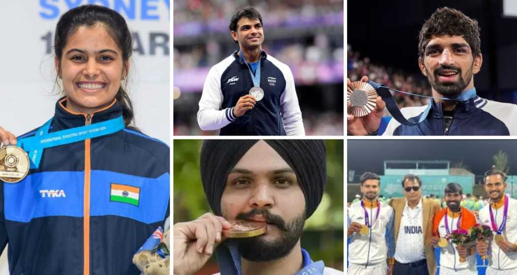 Out of 117 Indian athletes that went to Paris, the highest number of athletes were from Haryana, 25.