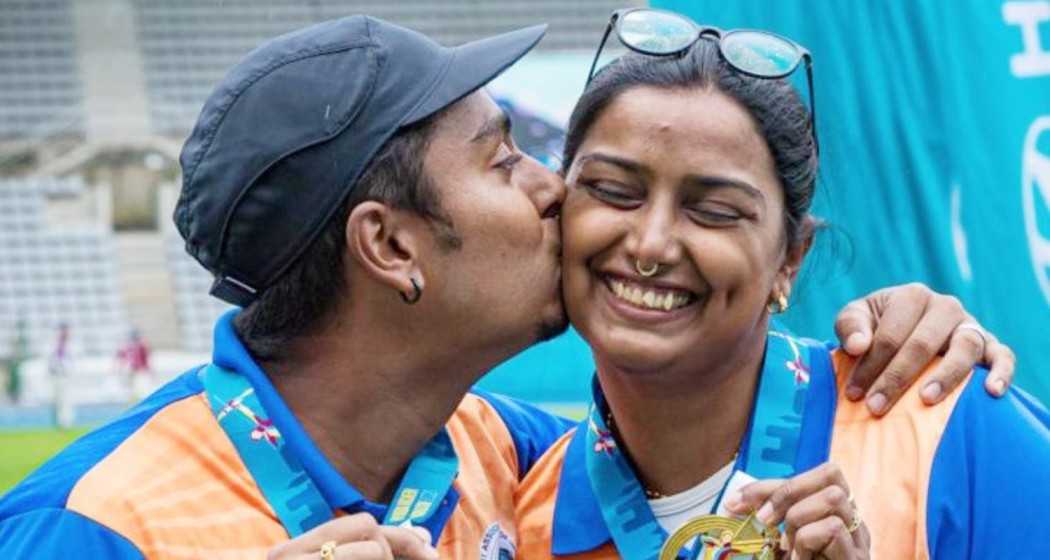 Atanu Das and Deepika Kumari.