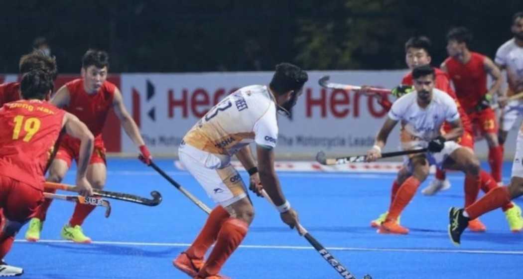 Jugraj Singh secured a goal against China in the 51st minute. Image taken from X. 