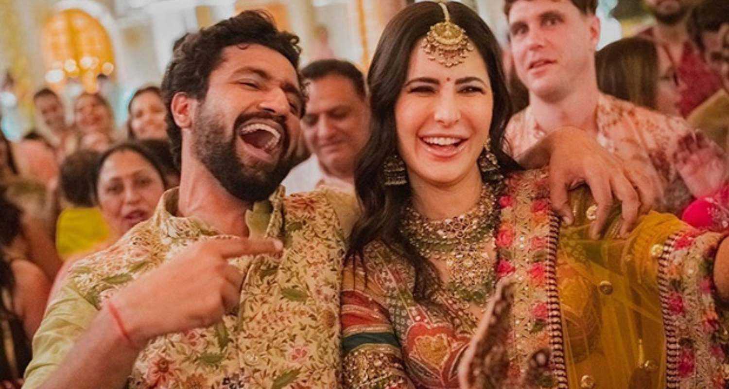 Vicky Kaushal and Katrina Kaif. 