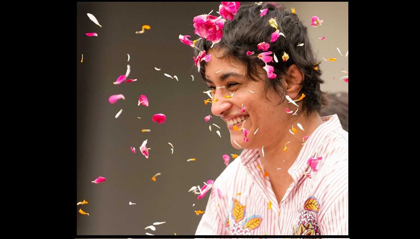 Wrestler-turned-politician Vinesh Phogat secured the Julana seat for the Congress party in the Haryana Assembly elections on Tuesday with over 6,000 votes. 