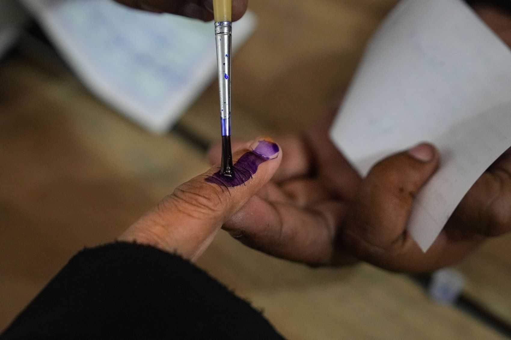 Polling began at 7 am in Darjeeling, Balurghat and Raiganj constituencies and will continue till 6 pm.