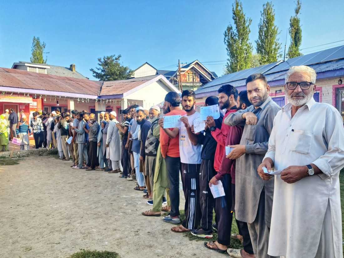 The highest turnout was reported at Inderwal at 40.36 per cent, followed by Doda West at 35.08 per cent and Ramban at 32.85 per cent.