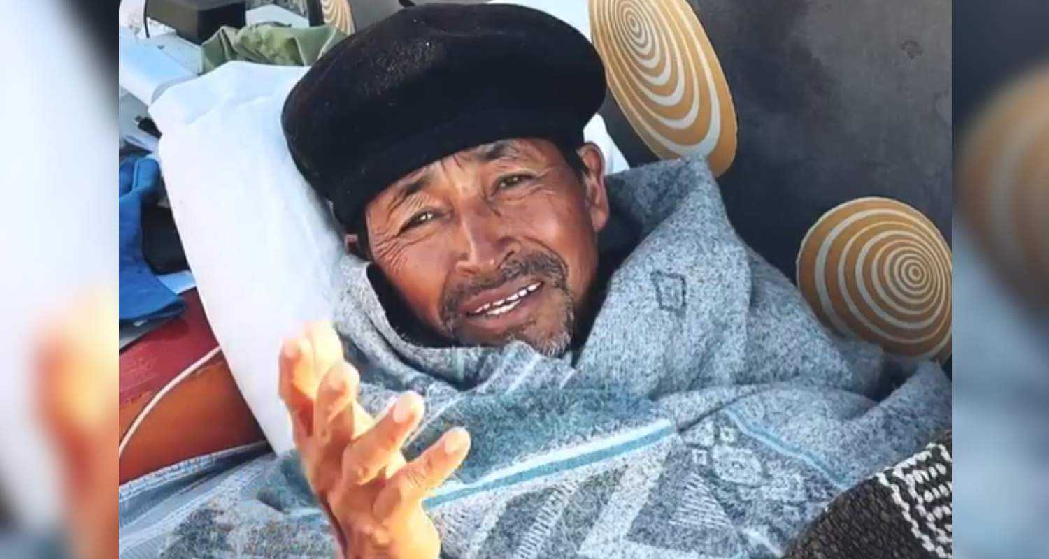 Sonam Wangchuk on day 21 of his hunger strike.