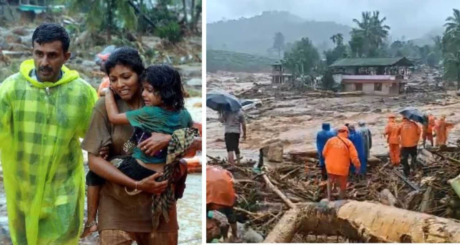 Wayanad landslide: People search for loved ones amid chaos