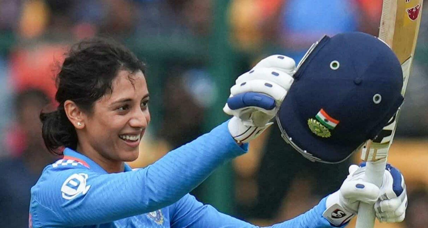 Indian team vice-captain Smriti Mandhana. Image taken from X. 