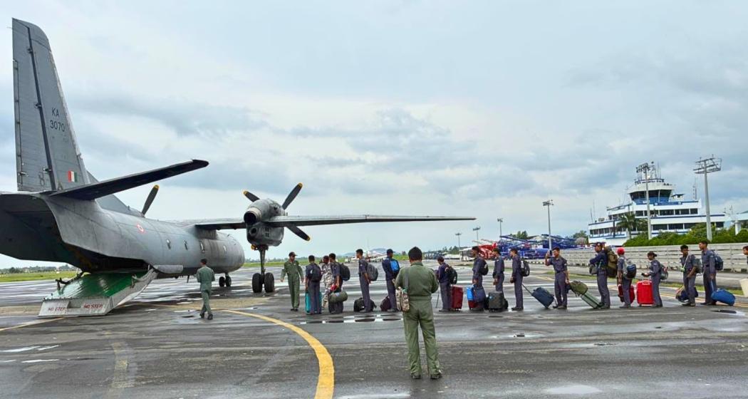132 NCC cadets stranded in Manipur airlifted to Assam by IAF