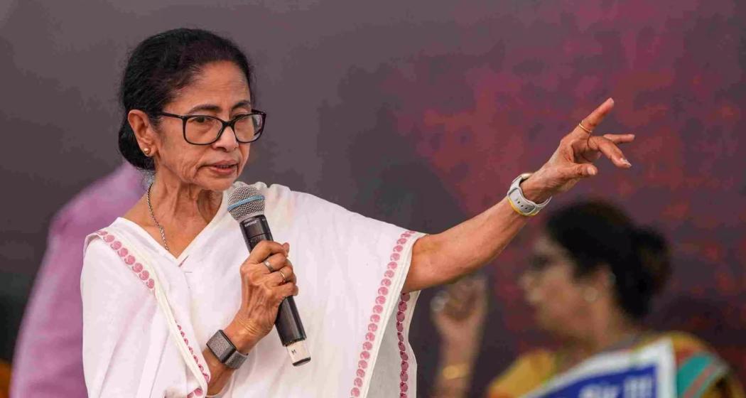 Former West Bengal Chief Minister and Trinamool Congress (TMC) supremo Mamata Banerjee. (File photo)