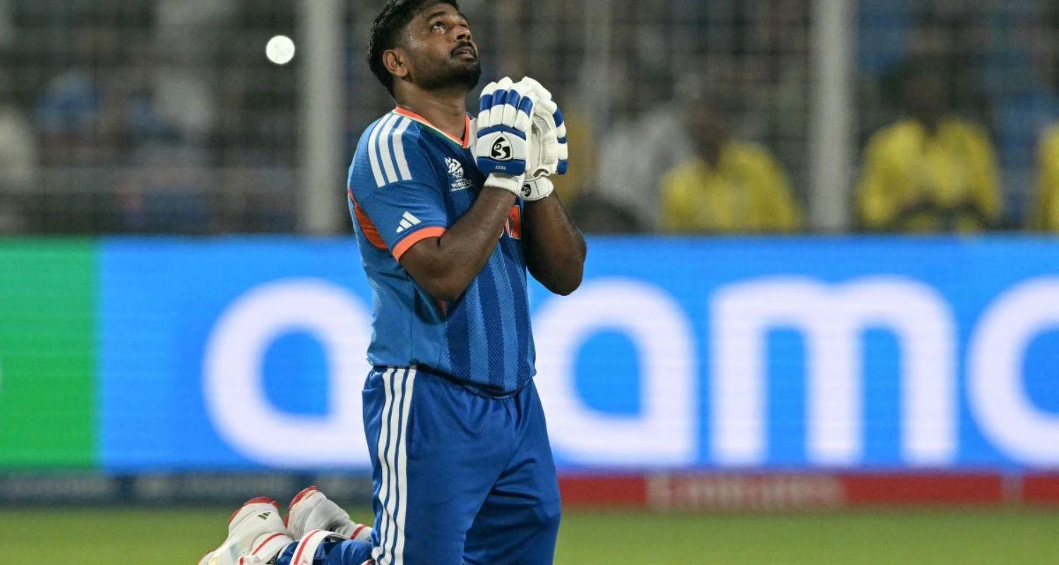 Sanju Samson produced an unbeaten 97-run knock under pressure, anchoring a tricky 196-run chase against the West Indies on Sunday night.