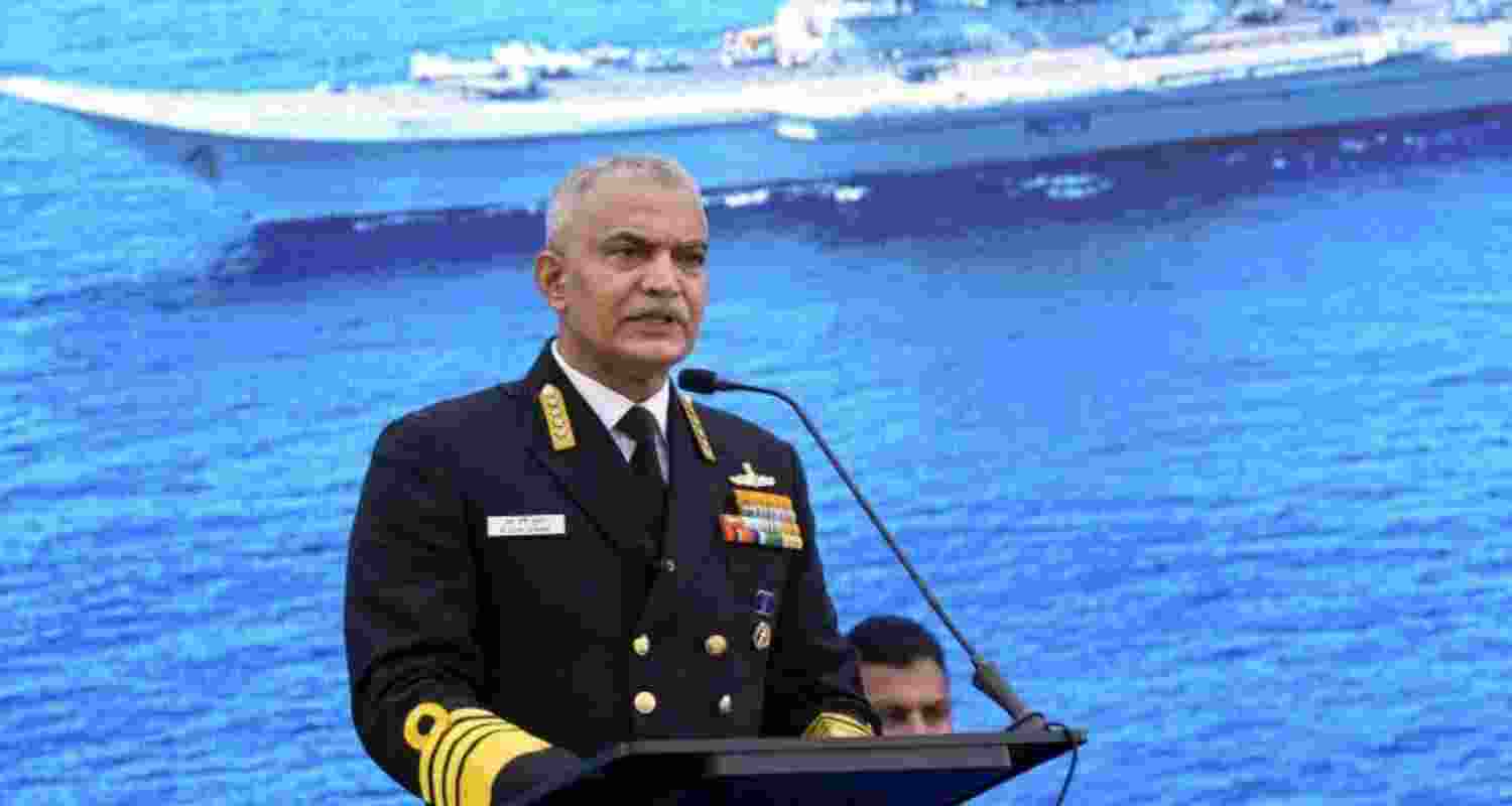 Admiral R Hari Kumar, the Chief of Naval Staff (CNS).