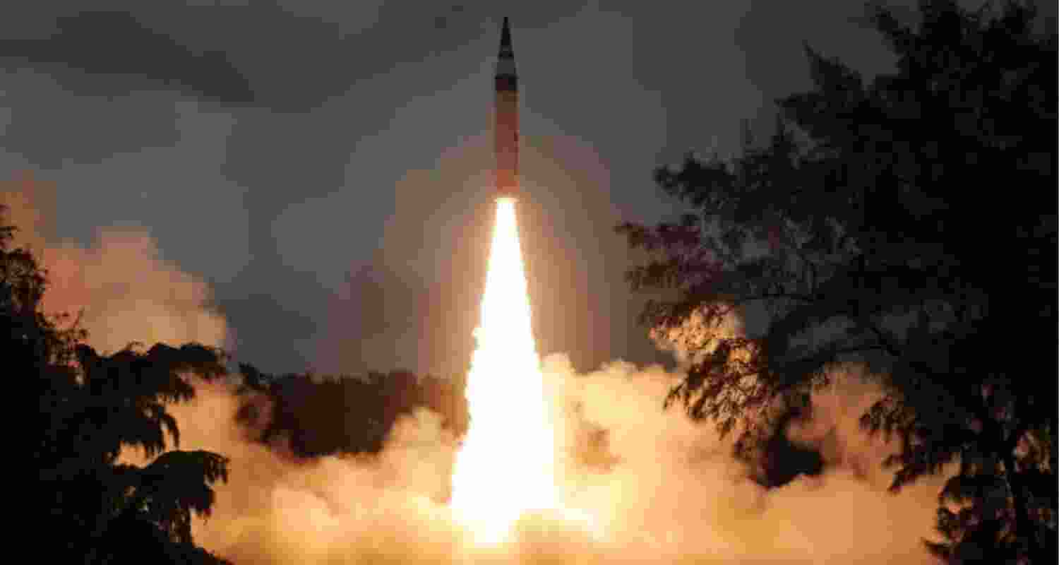 The Agni-Prime, a two-stage, canisterised missile, represents a leap forward in India's missile technology.  