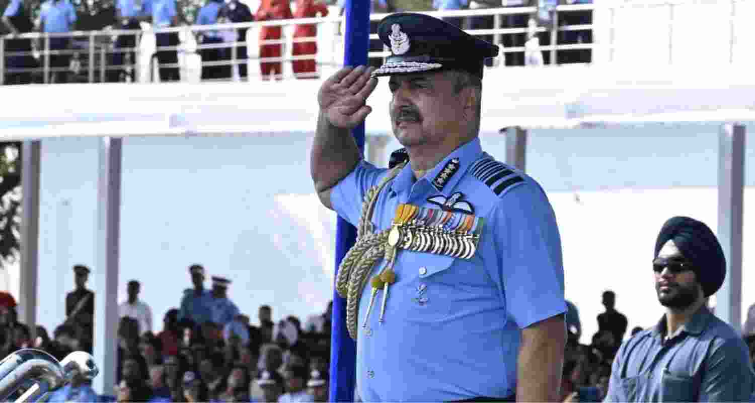 Air Chief Marshal VR Chaudhari. 