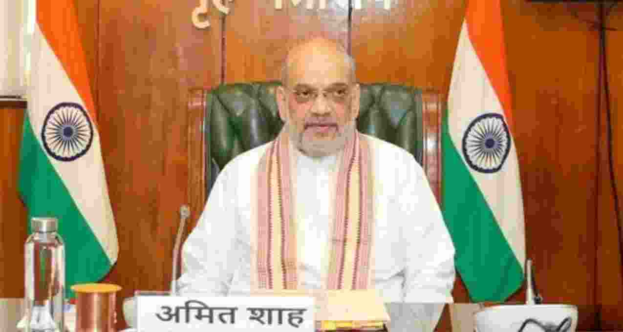 A file photo of Union Home Minister Amit Shah. 