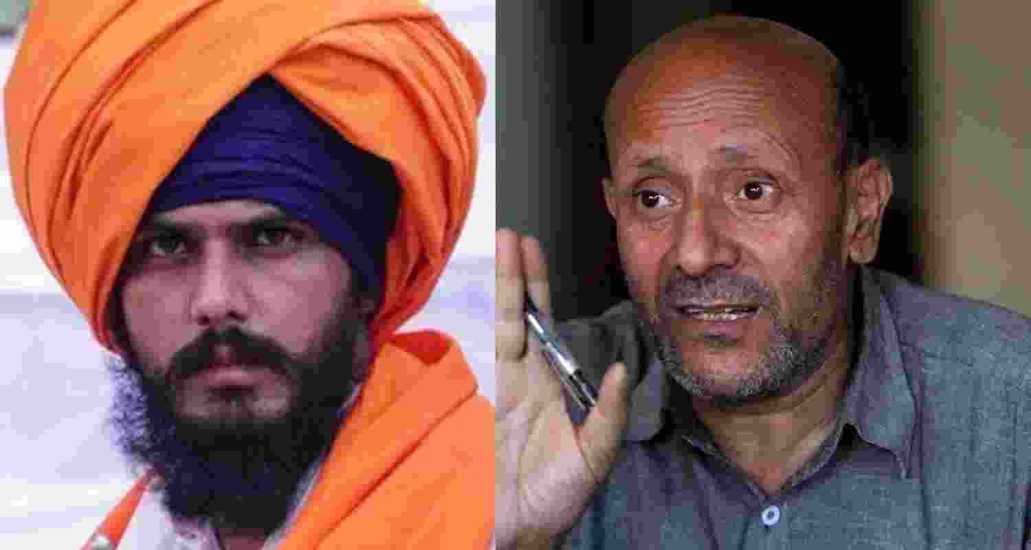 Under heavy security, jailed leaders Amritpal Singh and Sheikh Abdul Rashid were granted parole to take oath as Lok Sabha MPs