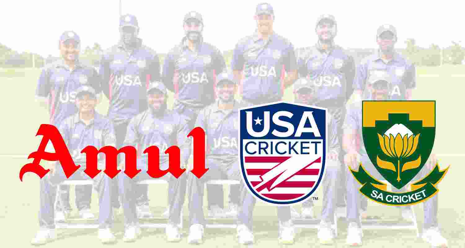 Indian dairy giant Amul will sponsor the USA and South Africa cricket teams in the T20 World Cup in June, the cricket boards of the respective teams announced on Thursday.