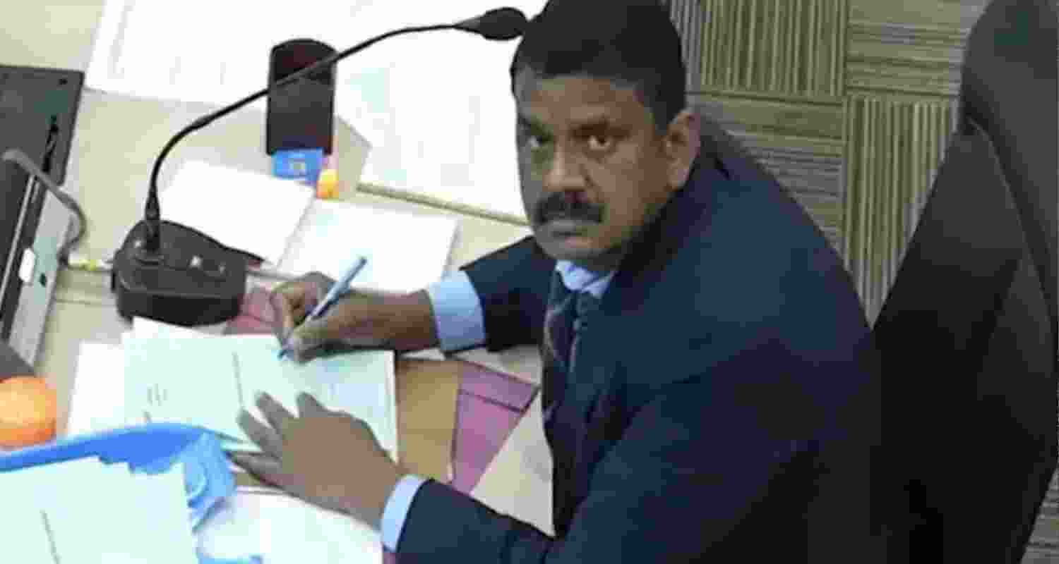 Returning Officer ANil MAsih was seen tampering with ballot papers, reports say in Chandigarh mayoral polls