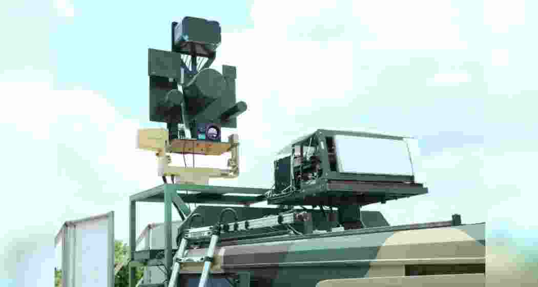 An anti-drone system used by the Indian Army.