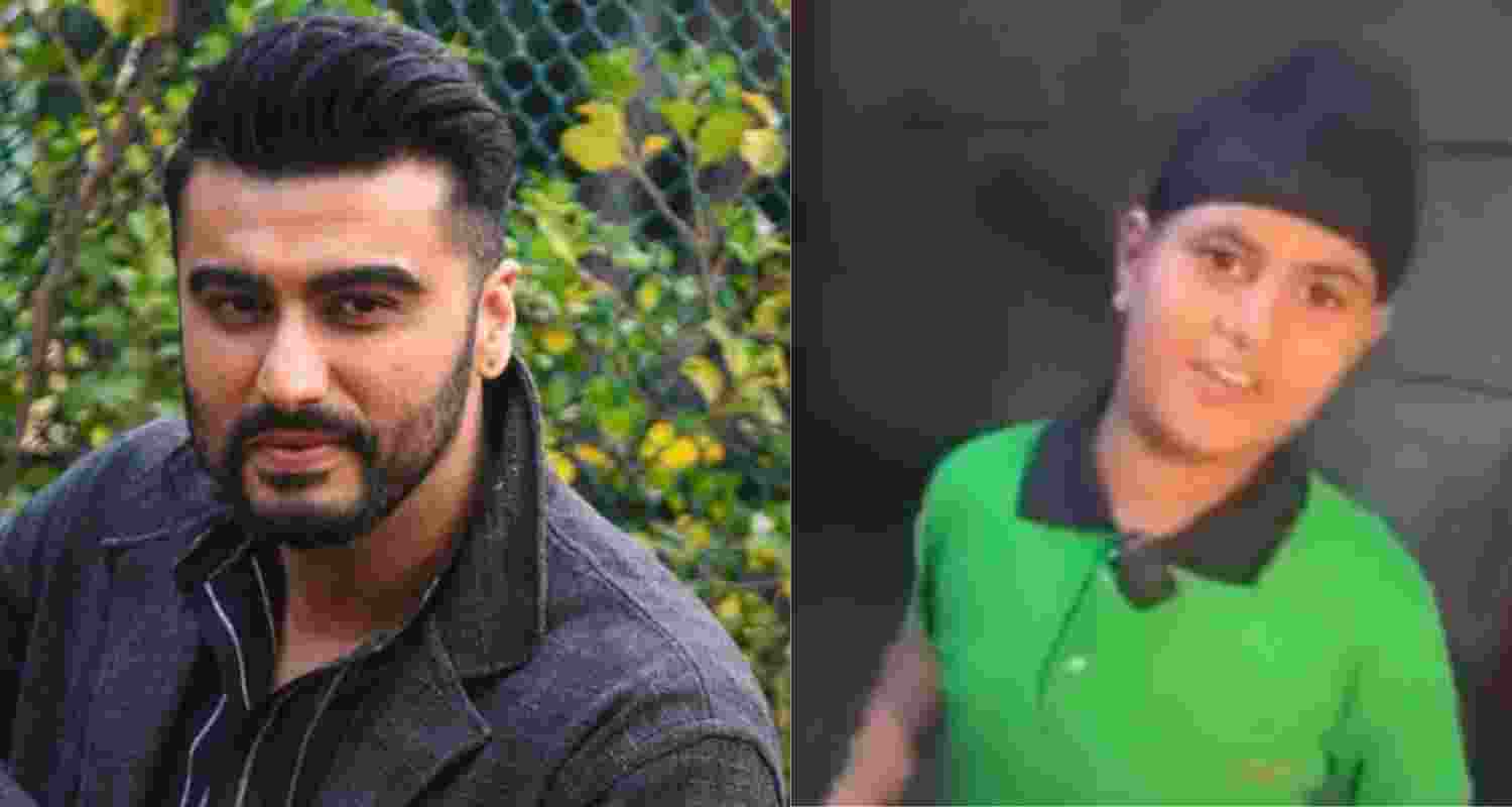 Arjun Kapoor offers educational support to 10-year-old selling rolls on the road in Delhi.