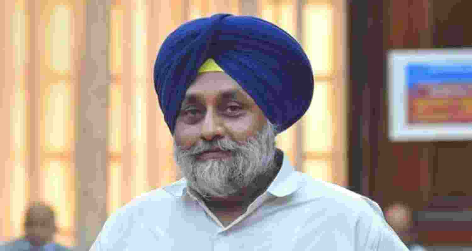 Sukhbir Singh Badal. 