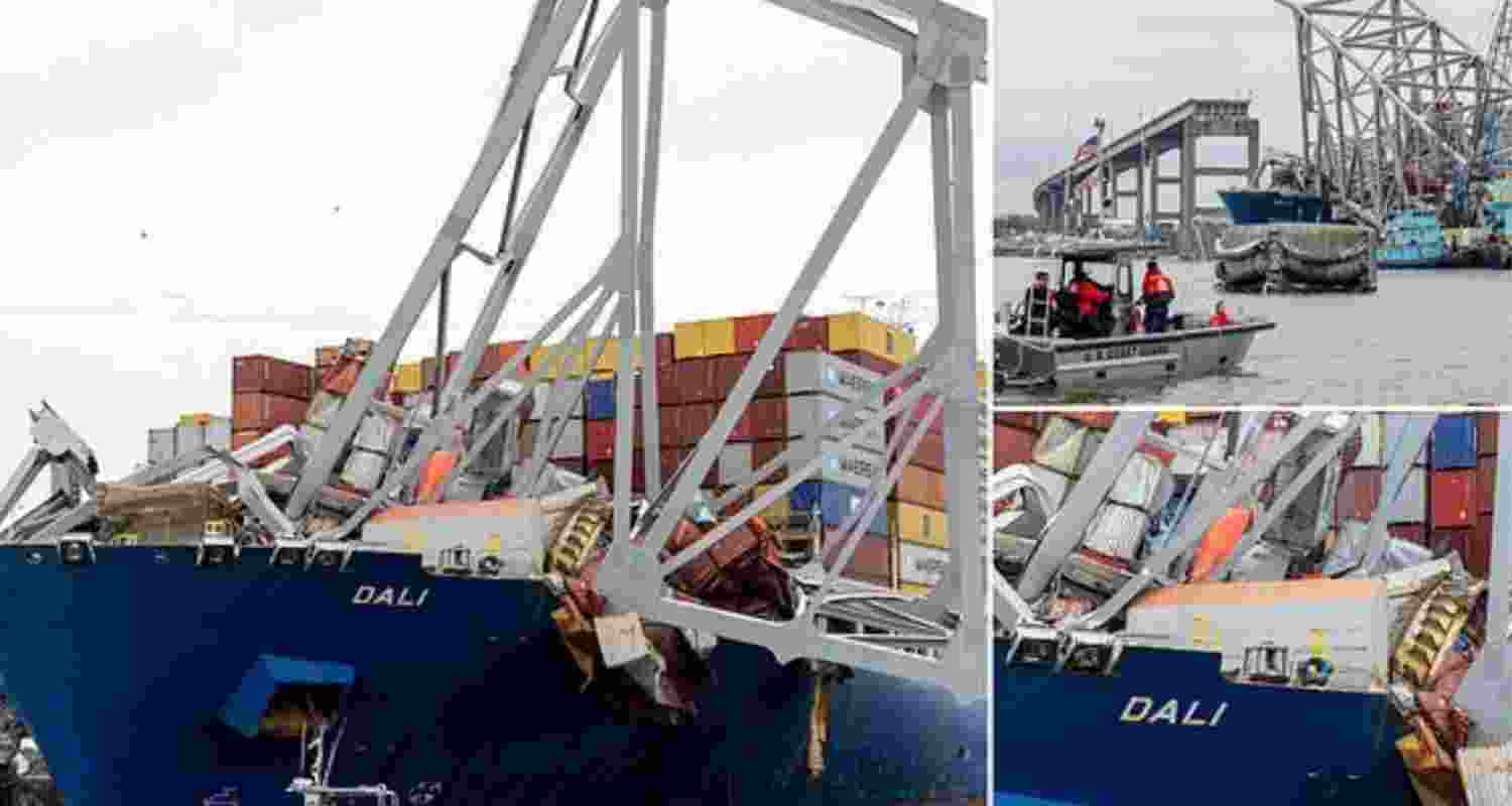 Cargo ship Dali to remain on board till probe is complete.