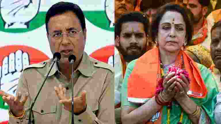  BJP slams Cong over Surjewala's 'objectionable' remarks against Hema Malini