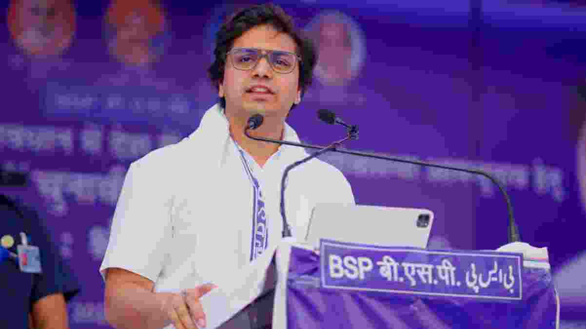 BSP leader Akash Anand’s rallies postponed in UP following Sitapur hate speech FIR