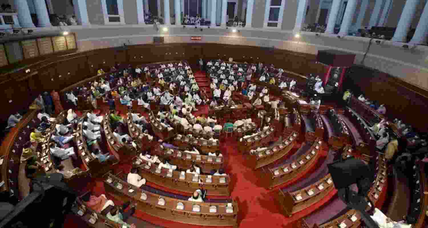 Commotion ensued in the West Bengal Assembly on Thursday as BJP MLAs staged a walkout. File Photo