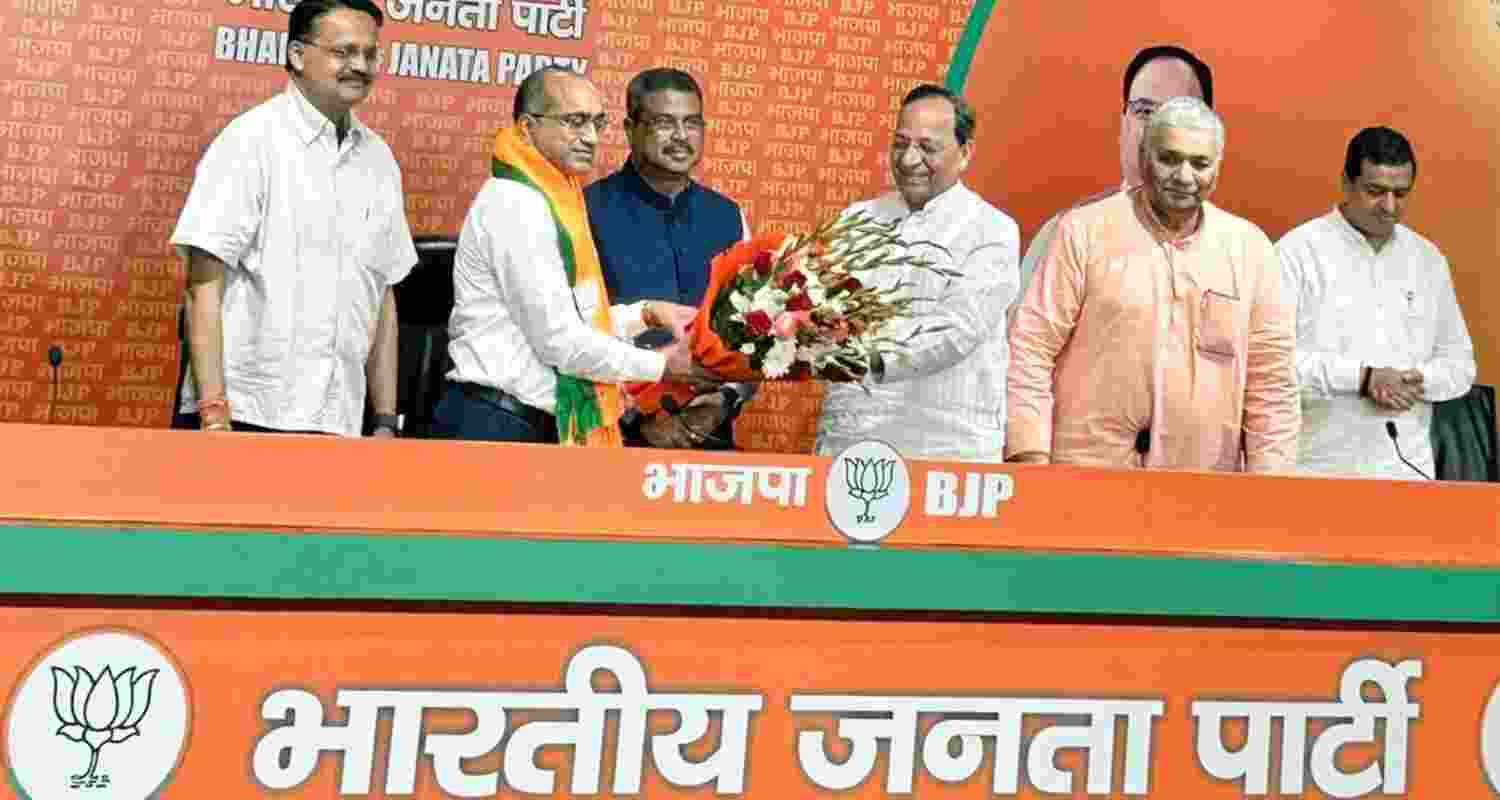 BJD MP Sujeet Kumar resigns from RS, joins BJP
