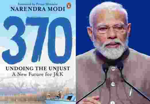 The book discusses in detail how PM Modi achieved his objective getting Article 370 abrogated, describing it as "the greatest constitutional feat in India’s history," according to the publishers.