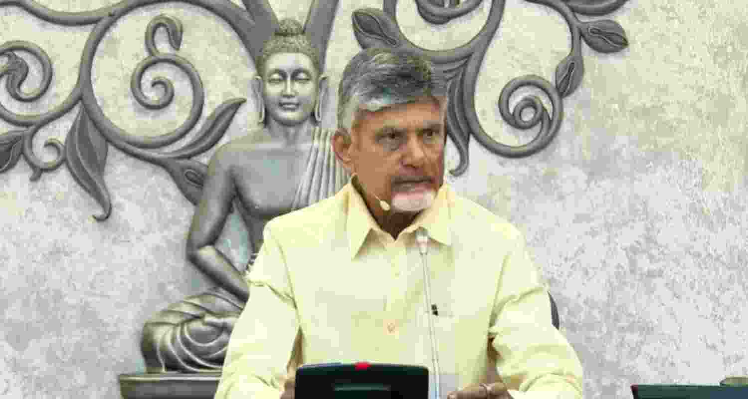 Andhra Pradesh CM Nara Chandrababu Naidu. Image via X/ncbn