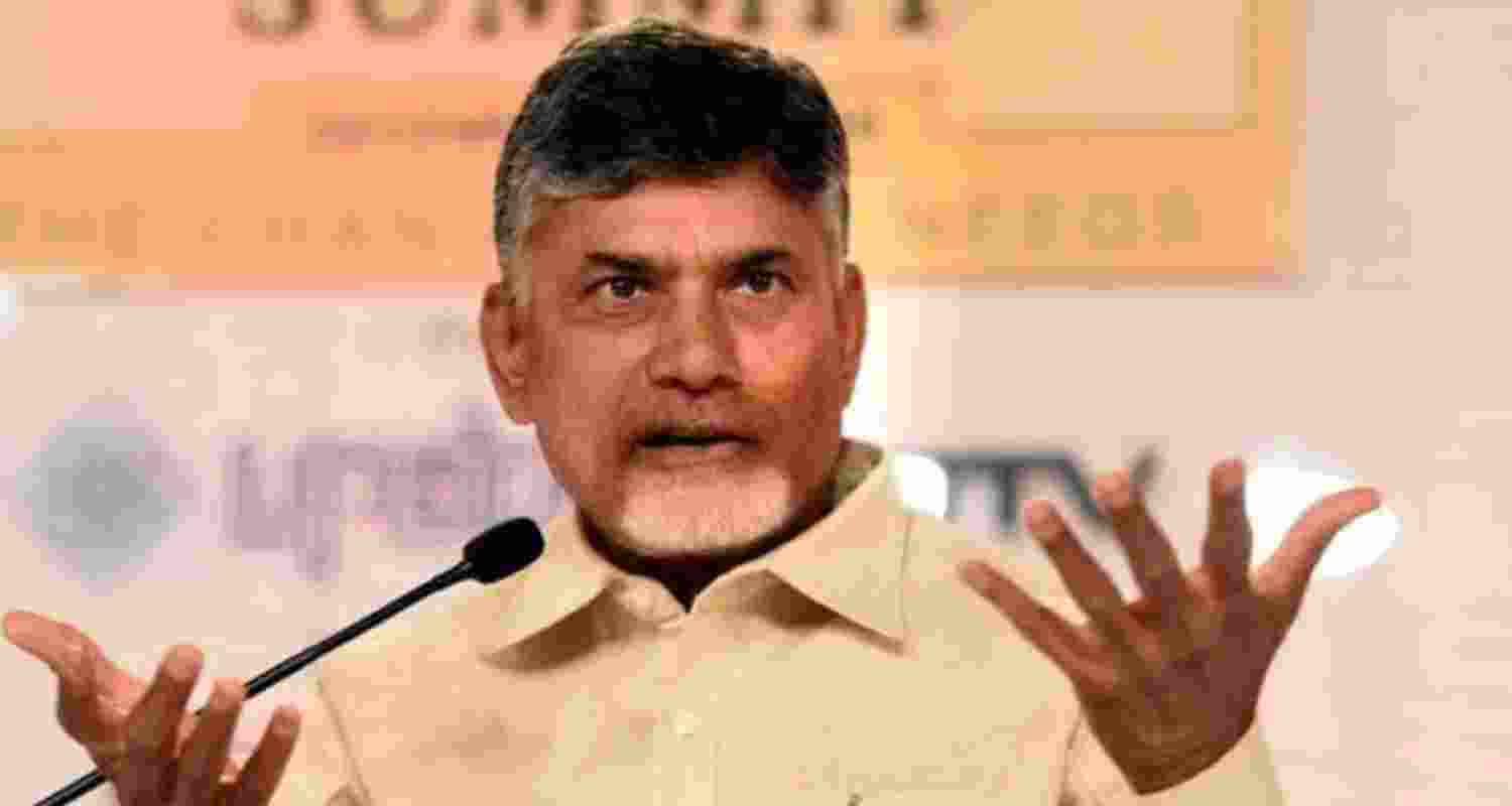 Andhra Chief Minister Chandrababu Naidu.