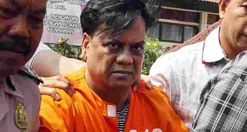 File photo of gangster Chhota Rajan.