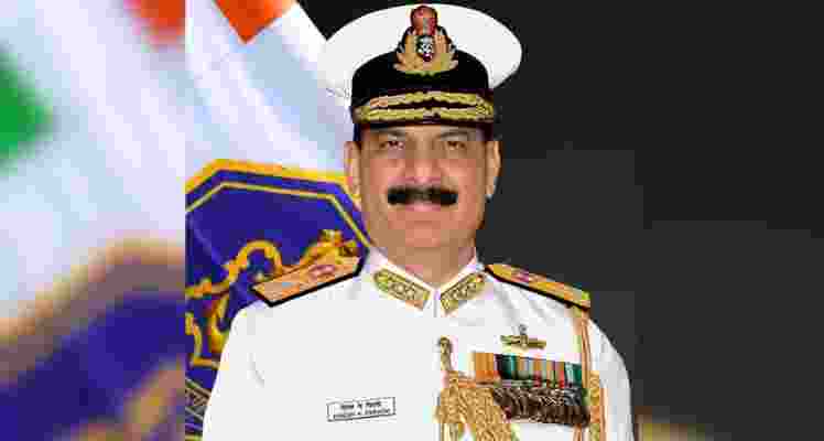 Vice Admiral Dinesh Kumar Tripathi. 