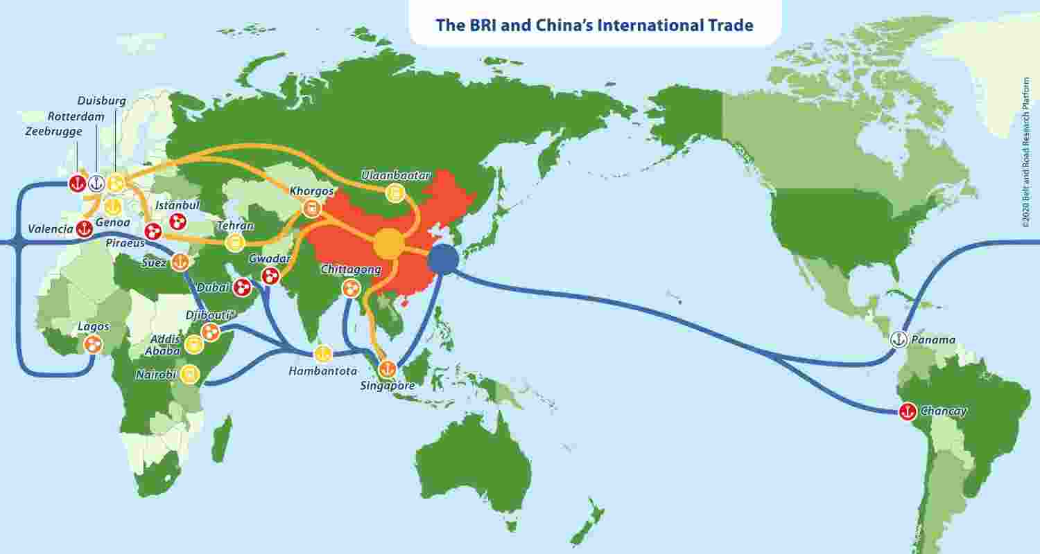 China's belt and road initiative. 