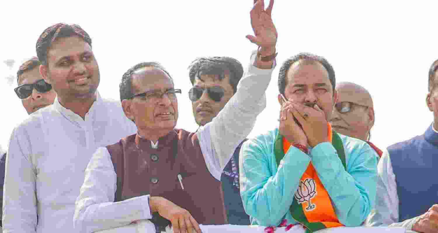 Union minister Shivraj Singh Chouhan. 