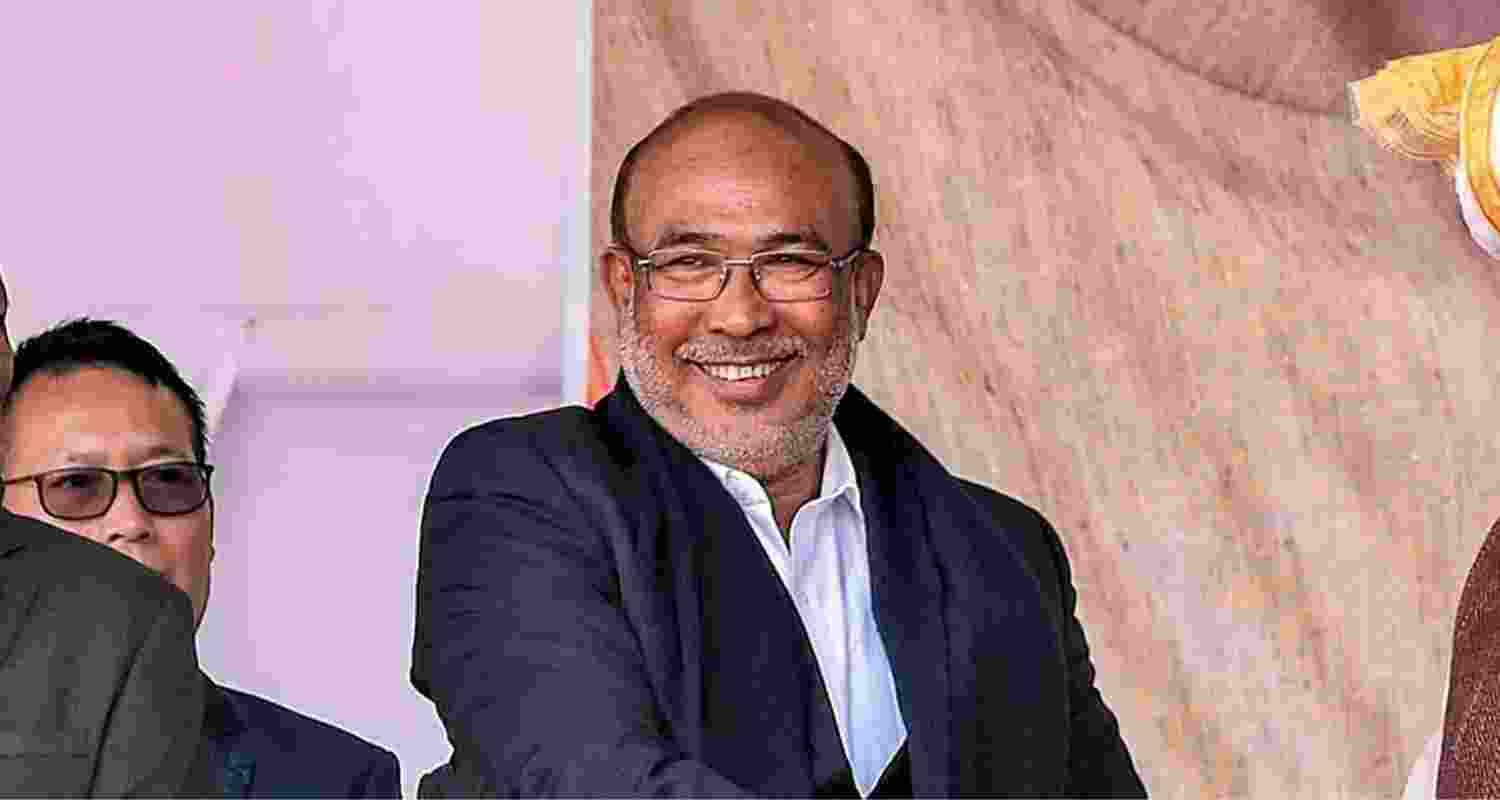 Manipur Chief Minister N Biren Singh.