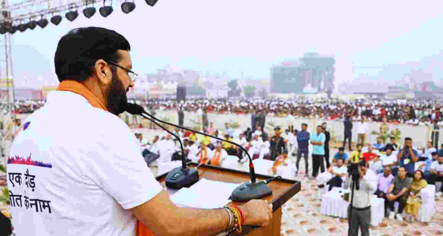 Haryana CM Nayab Singh Saini. 